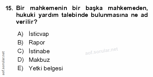 Soru 15