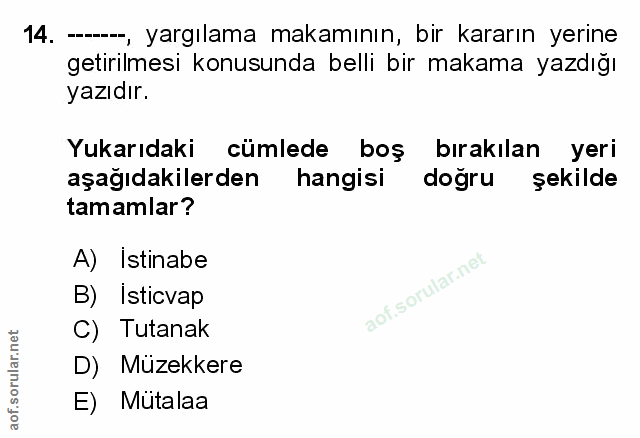 Soru 14