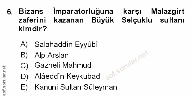 Soru 6