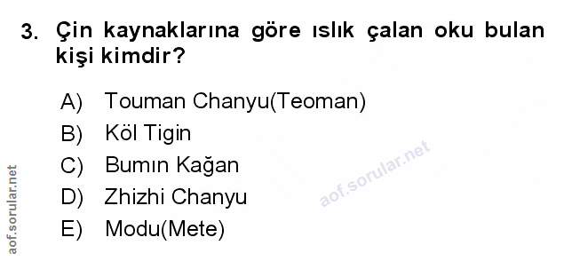 Soru 3