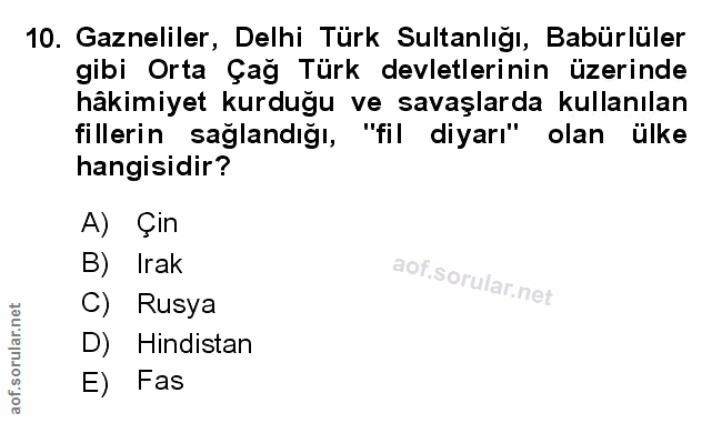 Soru 10