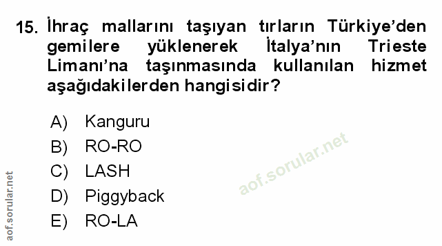 Soru 15