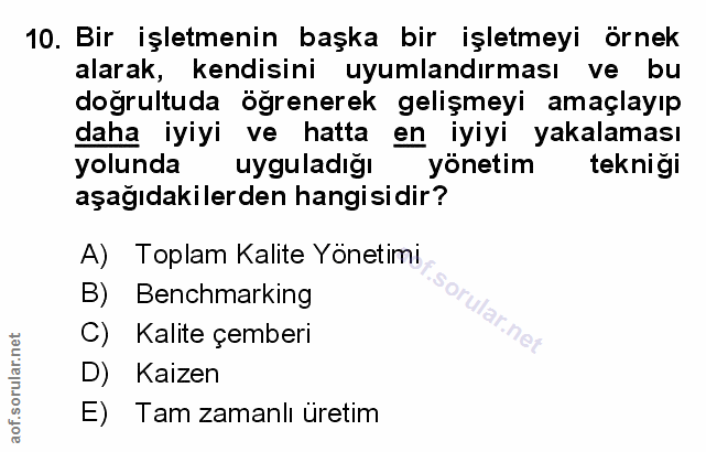 Soru 10