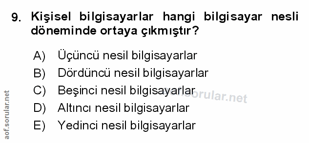 Soru 9