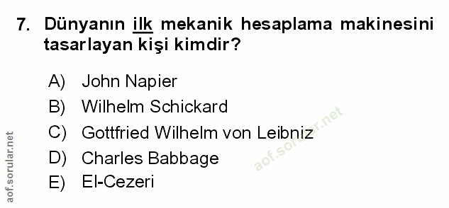 Soru 7