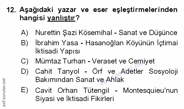 Soru 12
