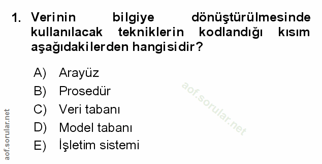 Soru 1