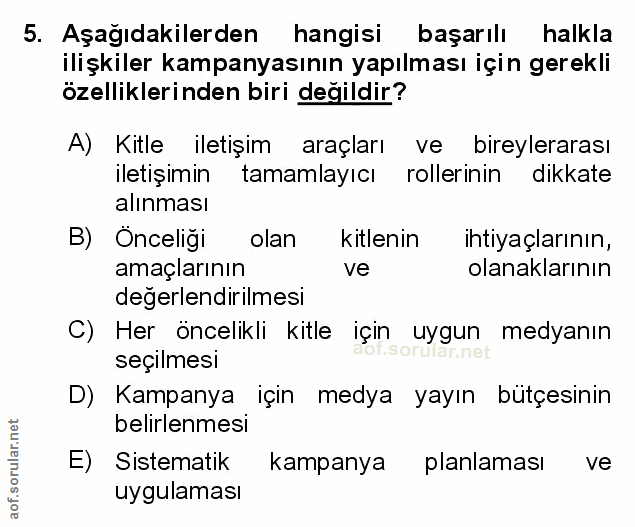 Soru 5