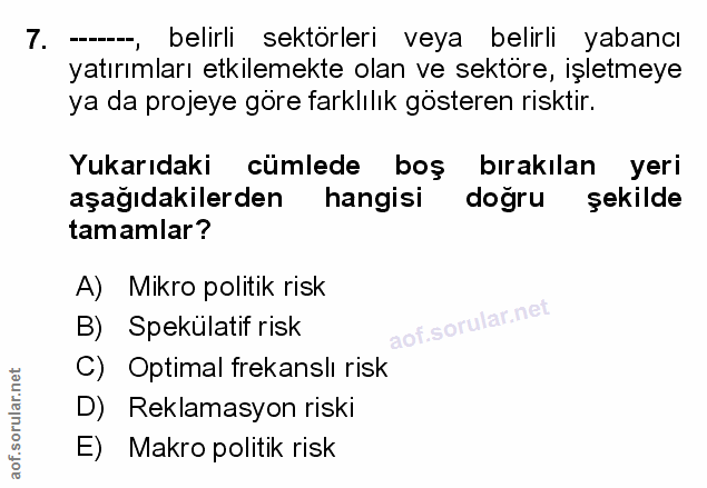 Soru 7