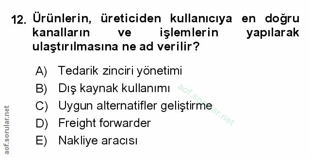 Soru 12