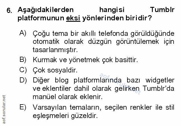 Soru 6