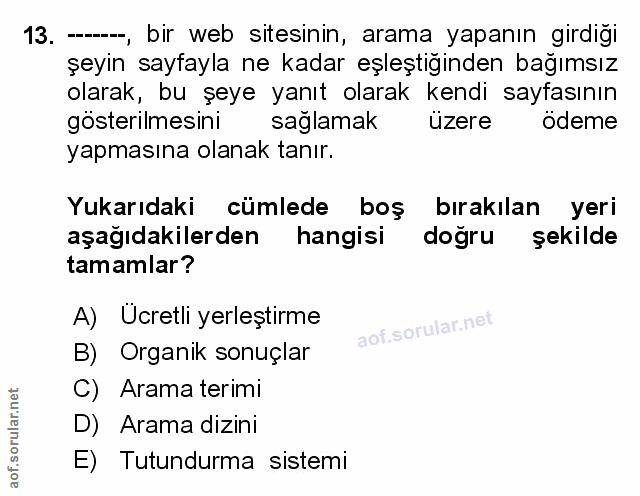 Soru 13