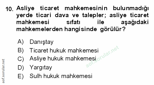 Soru 10