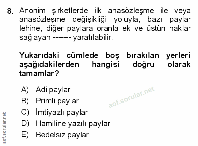 Soru 8