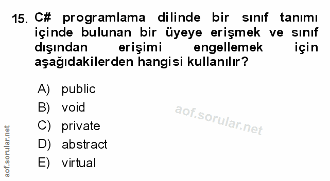 Soru 15