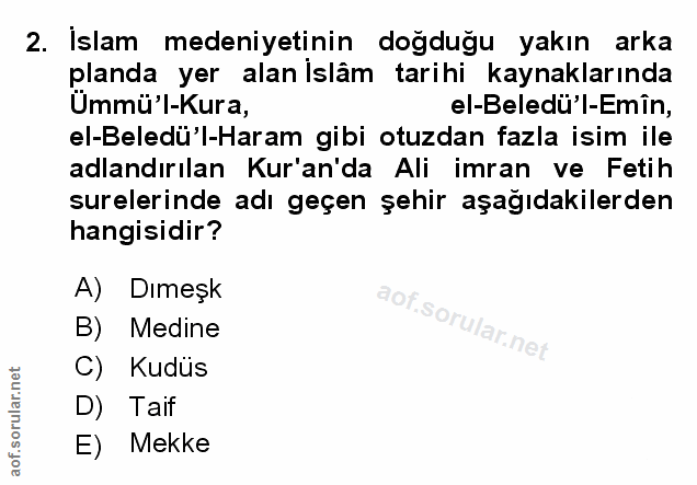 Soru 2