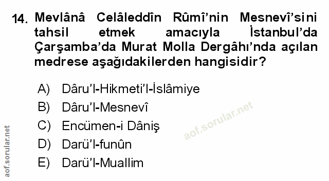 Soru 14