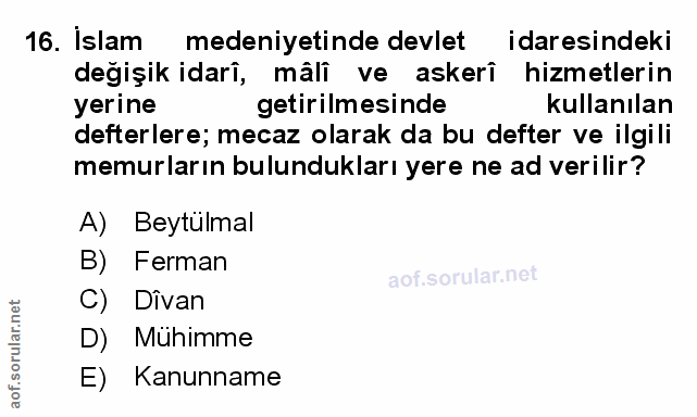 Soru 16