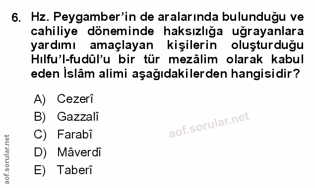 Soru 6