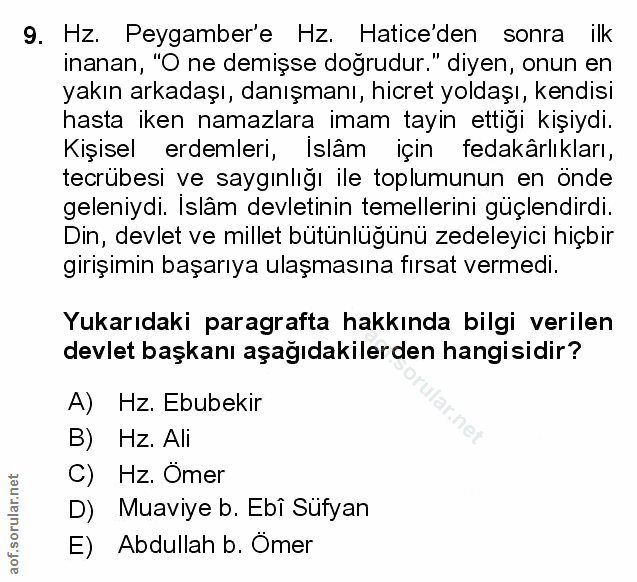 Soru 9