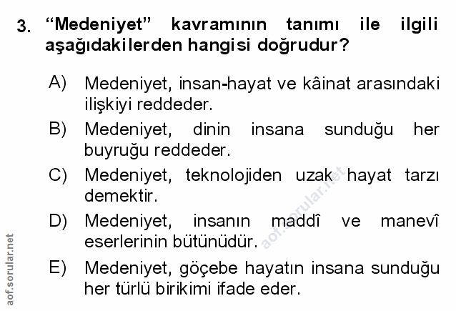 Soru 3