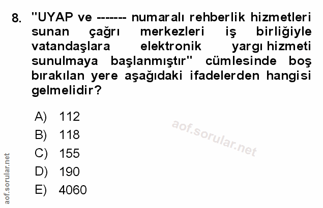 Soru 8