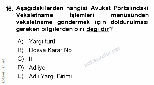 Soru 16