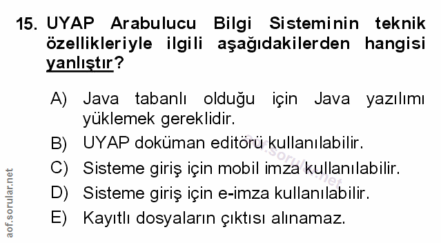 Soru 15
