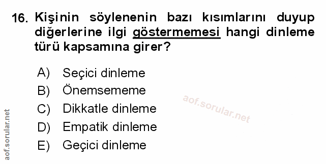 Soru 16