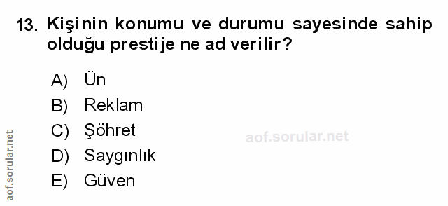 Soru 13
