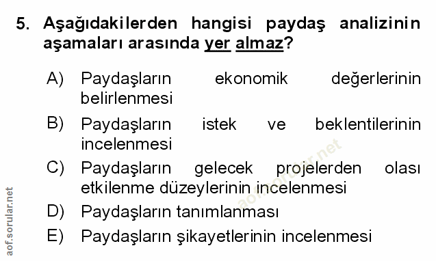 Soru 5