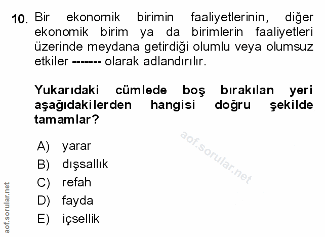 Soru 10