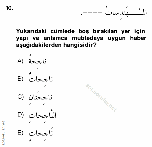 Soru 10