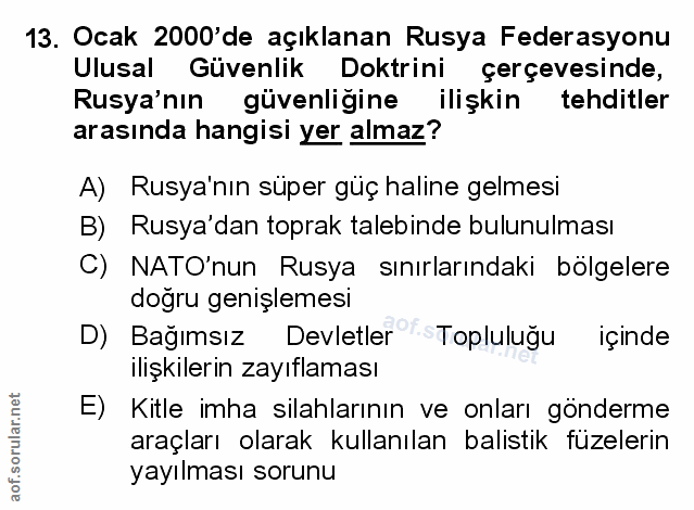 Soru 13