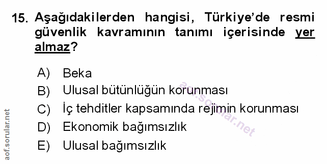Soru 15