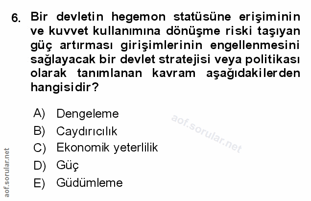 Soru 6