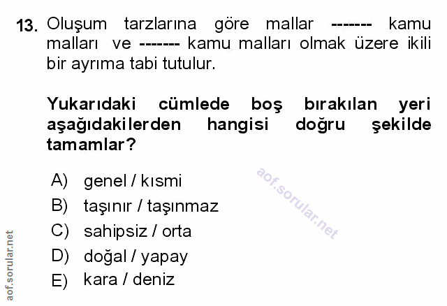 Soru 13