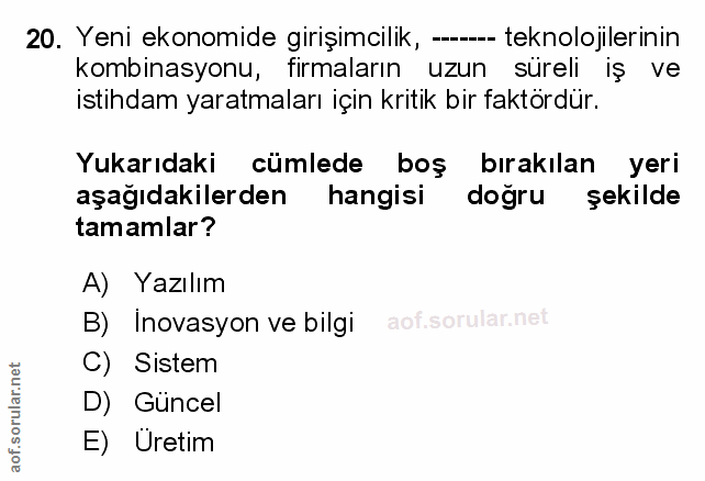 Soru 20