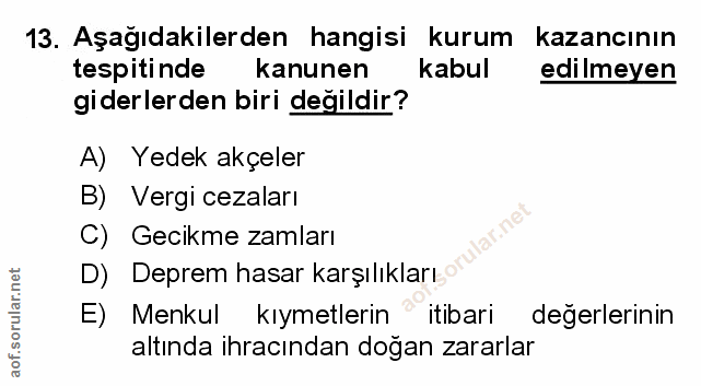 Soru 13
