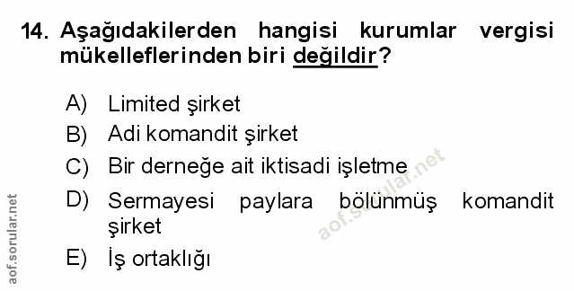 Soru 14