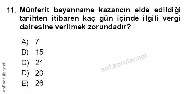 Soru 11
