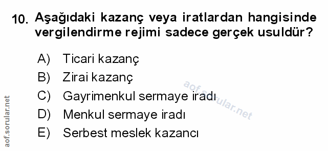 Soru 10