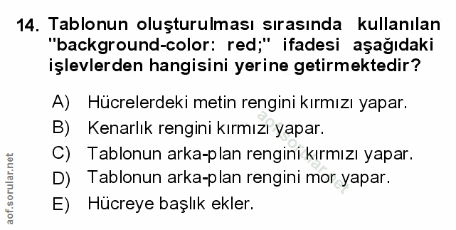 Soru 14
