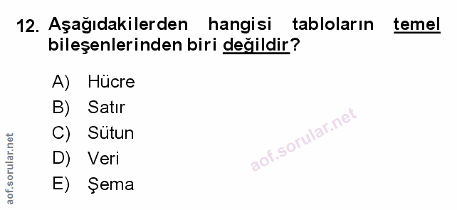 Soru 12