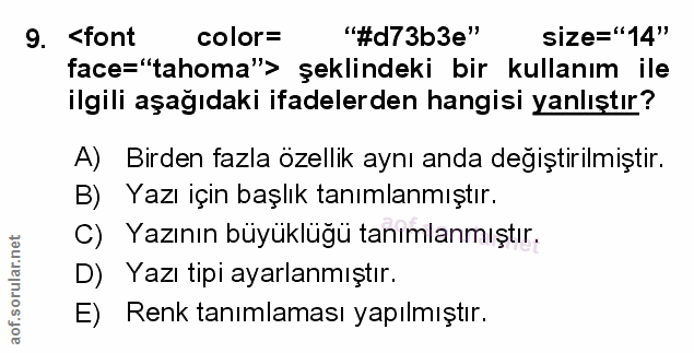 Soru 9