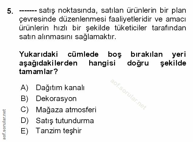 Soru 5