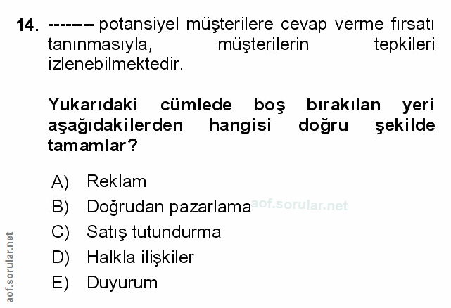 Soru 14