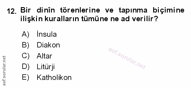 Soru 12