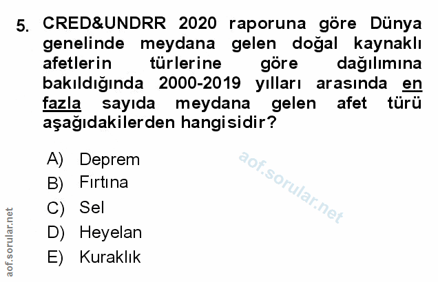 Soru 5