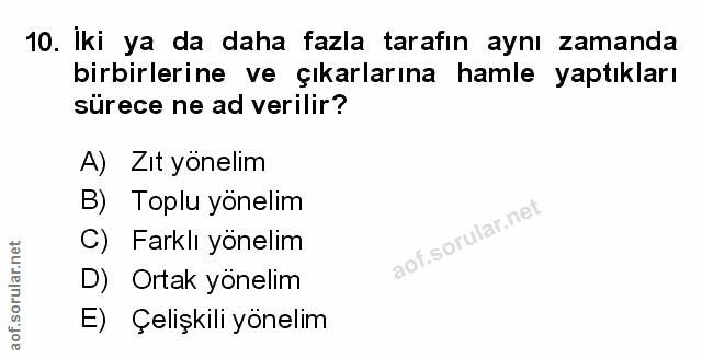 Soru 10